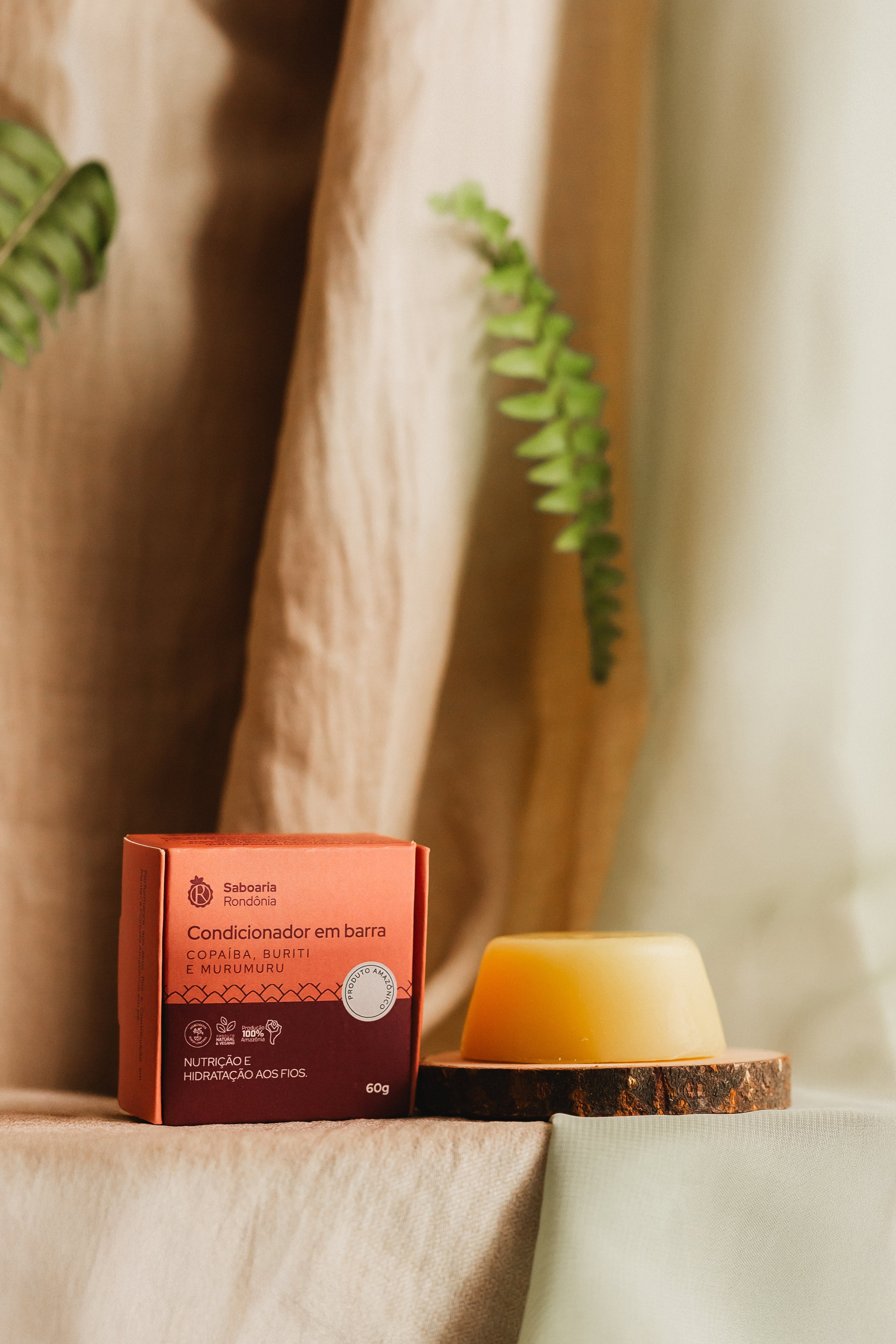 Condicionador Sólido Amazônico – Copaíba, Buriti, Pracaxi & Murumuru